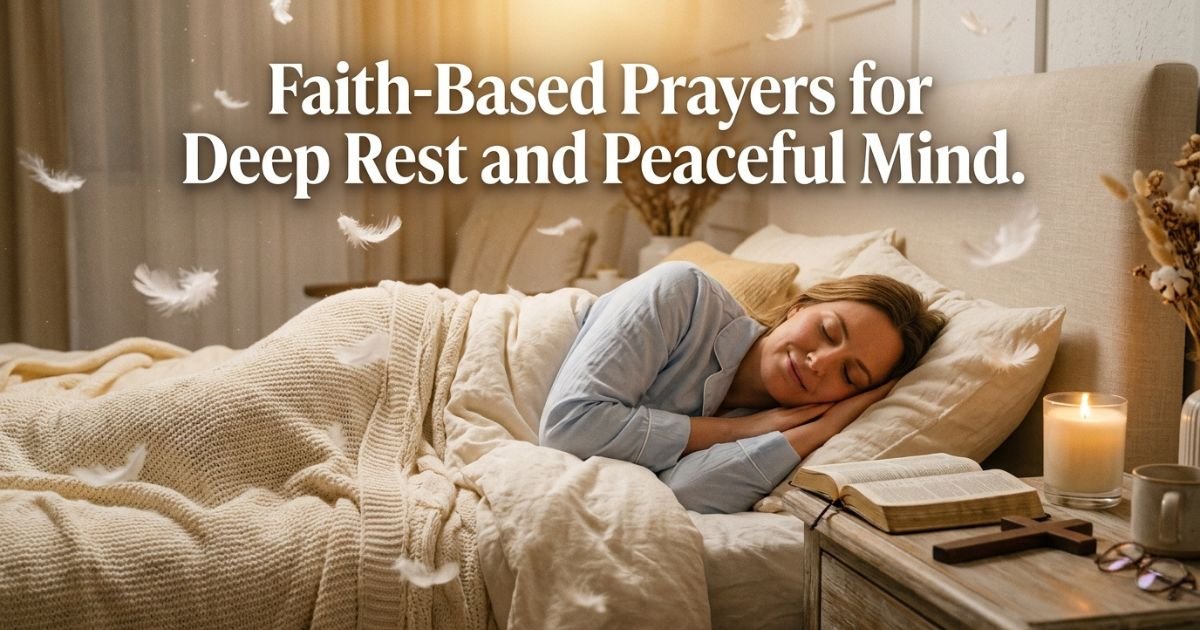Faith-Based Prayers for Deep Rest and Peaceful Mind