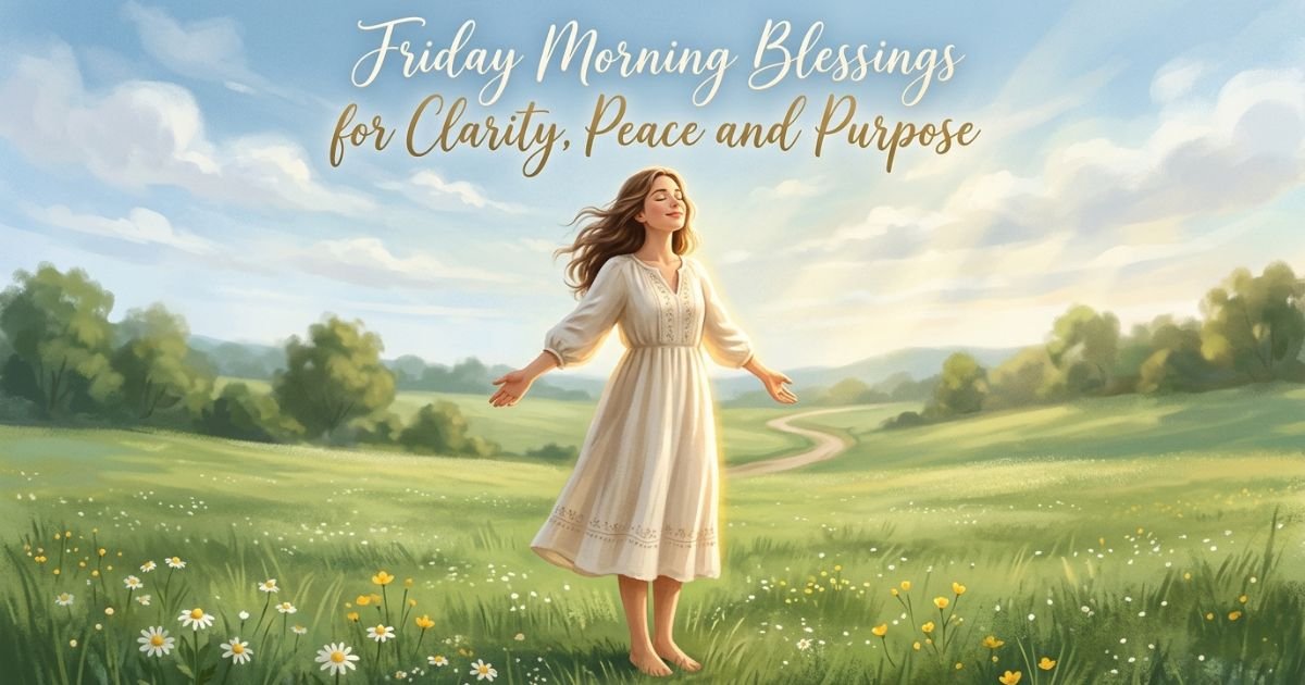 Friday Morning Blessings for Clarity, Peace, and Purpose