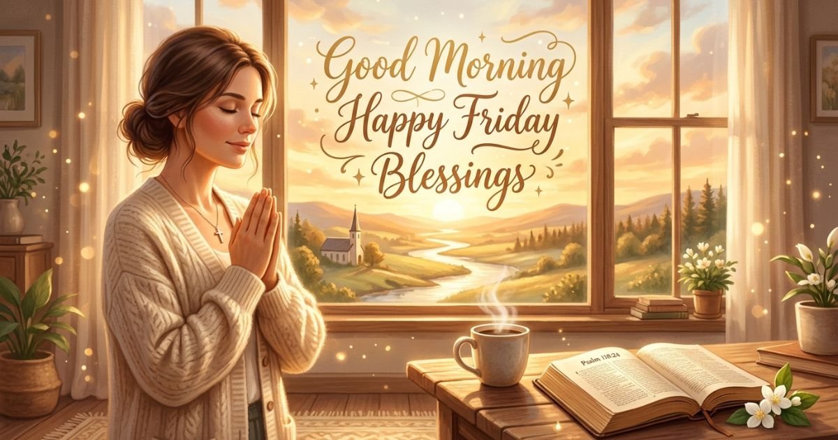 Good Morning, Happy Friday, Blessings to Start Your Day Right