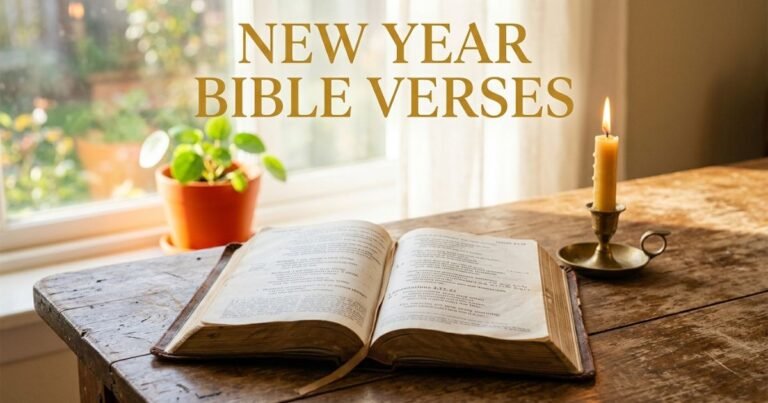 Happy New Year Bible Verses: Hope, Strength & Blessings for a Fresh Start in 2026