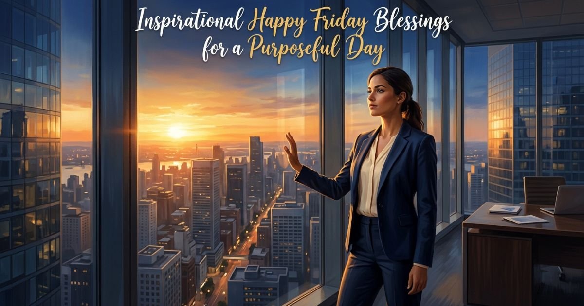 Inspirational Happy Friday Blessings for a Purposeful Day