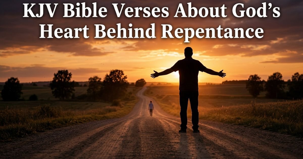 KJV Bible Verses About God's Heart Behind Repentance