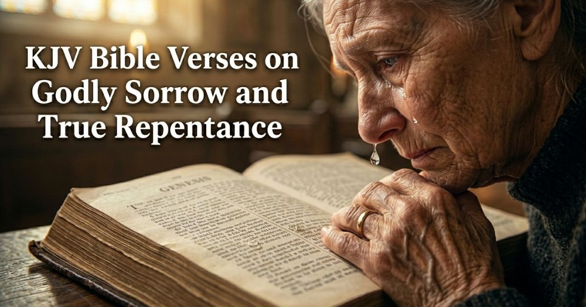 KJV Bible Verses on Godly Sorrow and True Repentance