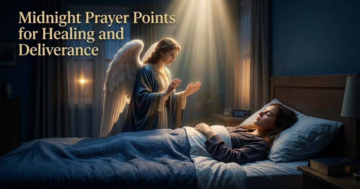 Midnight Prayer Points for Healing and Deliverance