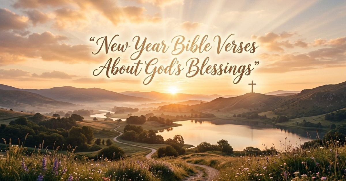 New Year Bible Verses About God's Blessings