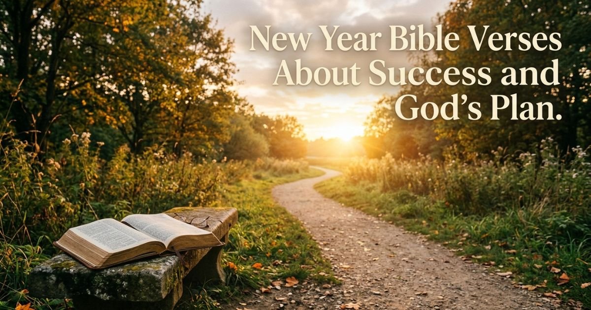 New Year Bible Verses About Success and God's Plan
