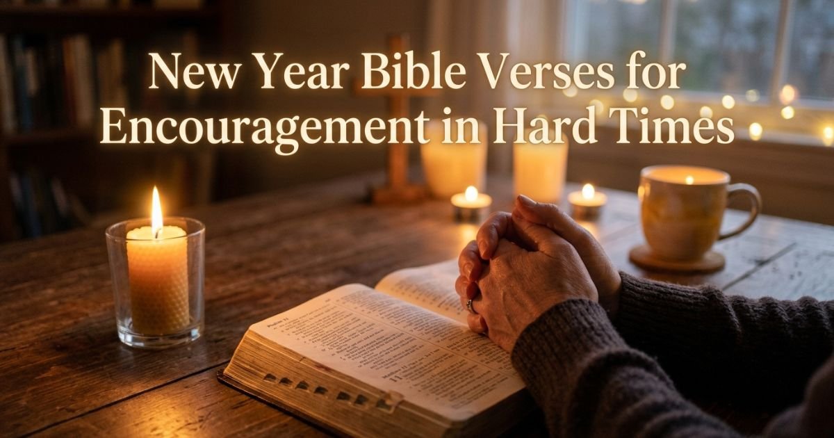 New Year Bible Verses for Encouragement in Hard Times