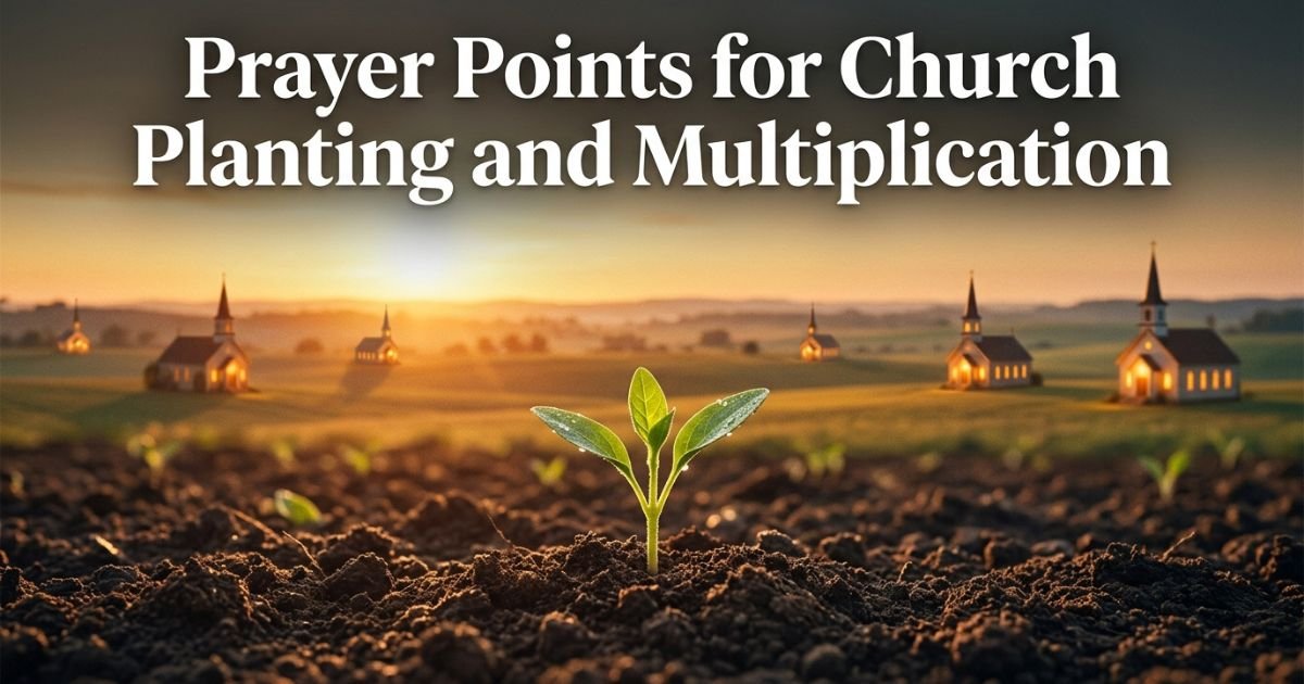 Prayer Points for Church Planting and Multiplication