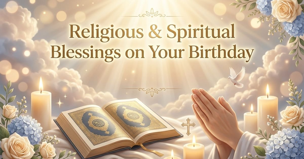Religious & Spiritual Blessings on Your Birthday