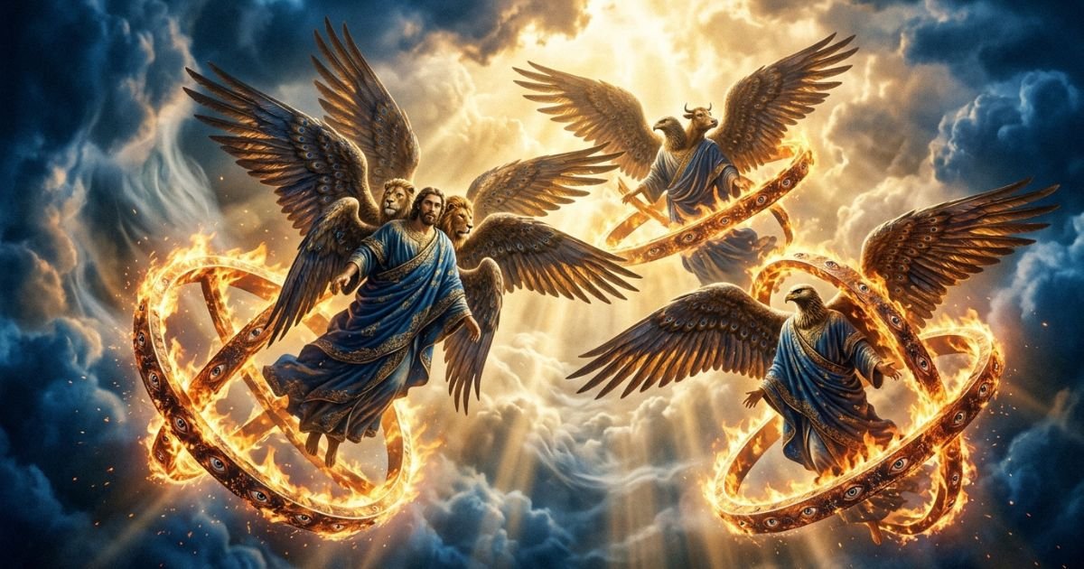 The Angel Number 4 in the Bible: Cherubim, Visions, and Heavenly Creatures