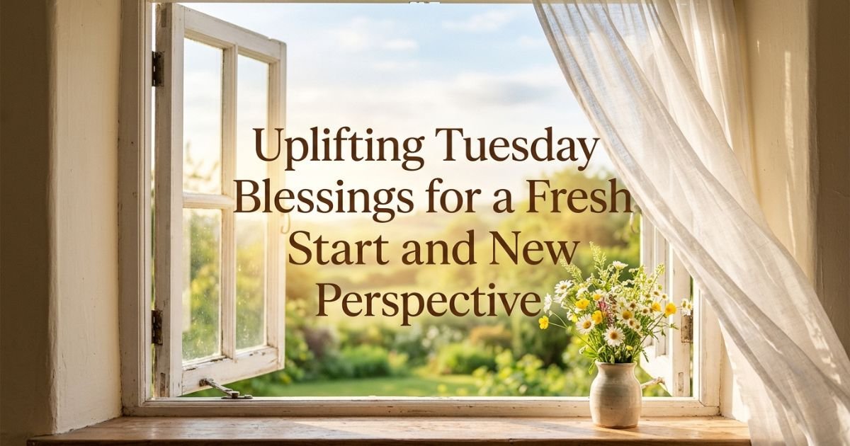 Uplifting Tuesday Blessings for a Fresh Start and New Perspective