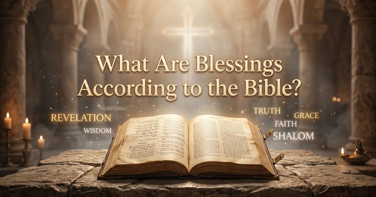 What Are Blessings According to the Bible?