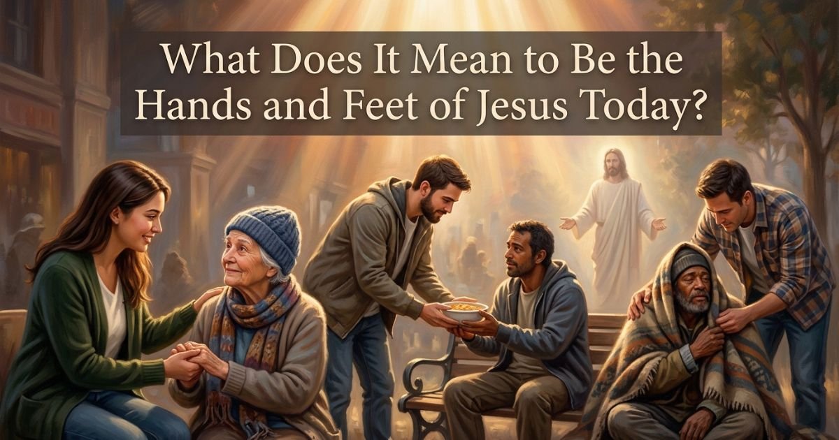 What Does It Mean to Be the Hands and Feet of Jesus Today?