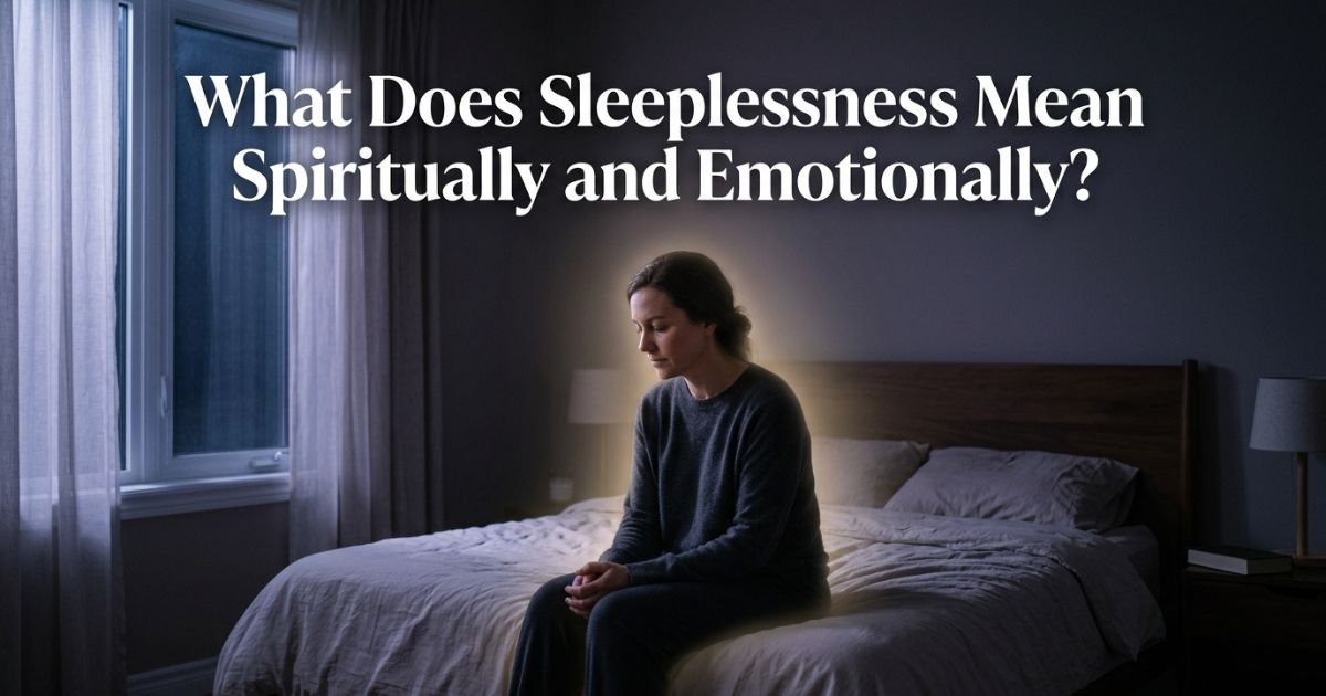 What Does Sleeplessness Mean Spiritually and Emotionally?