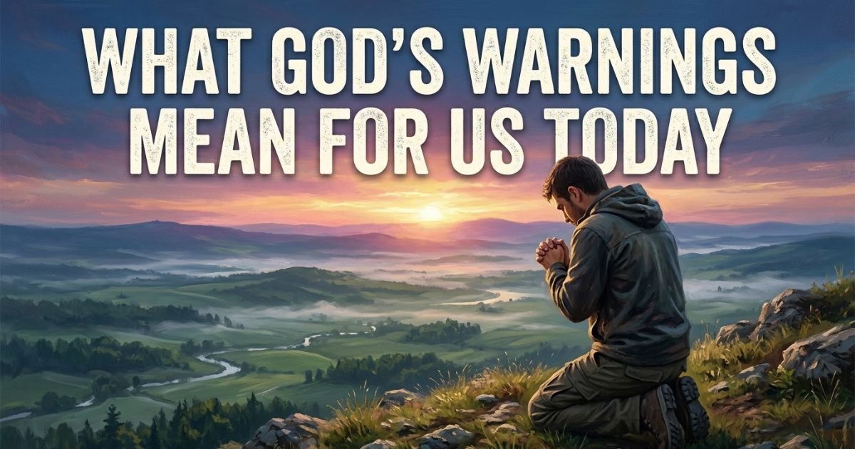 What God's Warnings Mean for Us Today