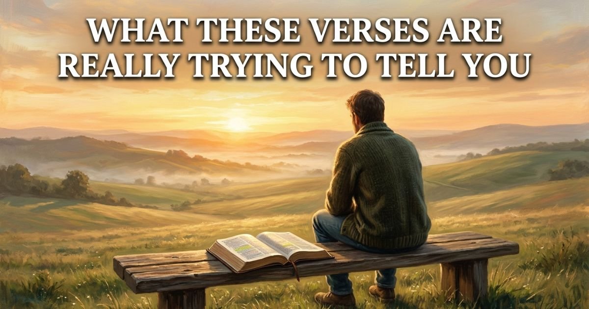 What These Verses Are Really Trying to Tell You