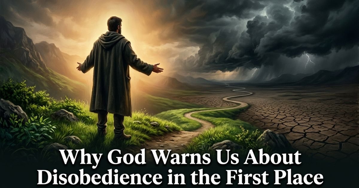 Why God Warns Us About Disobedience in the First Place