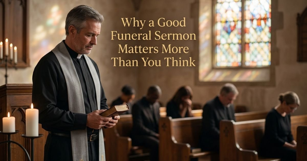 Why a Good Funeral Sermon Matters More Than You Think