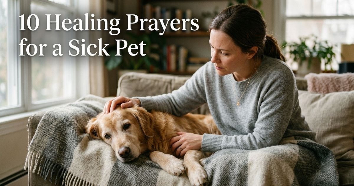 10 Healing Prayers for a Sick Pet