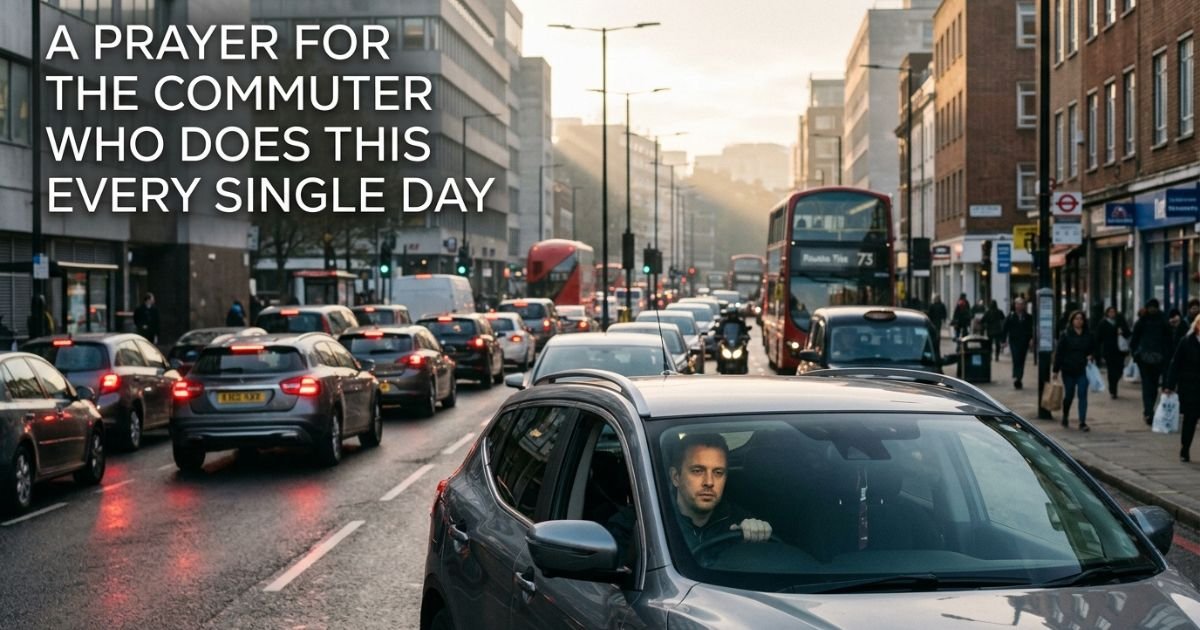 A Prayer for the Commuter Who Does This Every Single Day