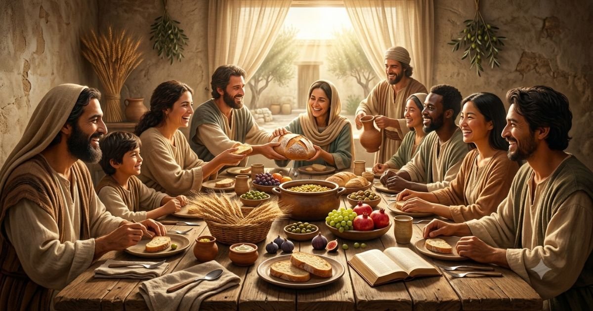 Bible Quotes About Food as Fellowship
