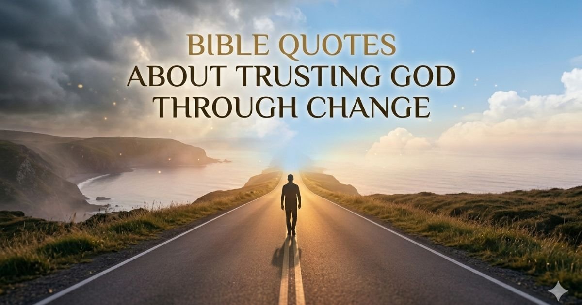 Bible Quotes About Trusting God Through Change