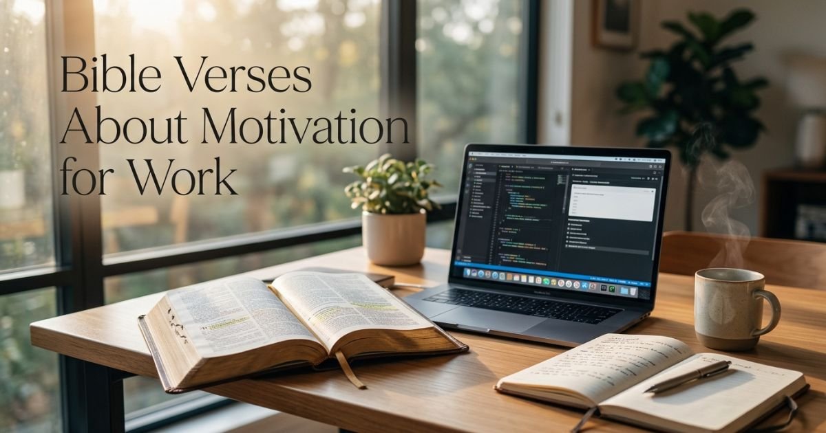 Bible Verses About Motivation for Work
