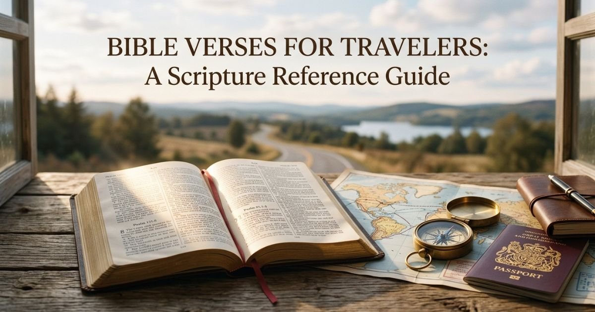 Bible Verses for Travelers: A Scripture Reference Guide