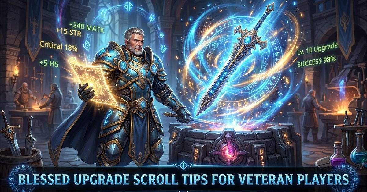 Blessed Upgrade Scroll Tips for Veteran Players