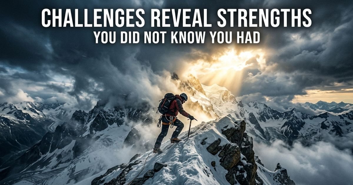 Challenges Reveal Strengths You Did Not Know You Had