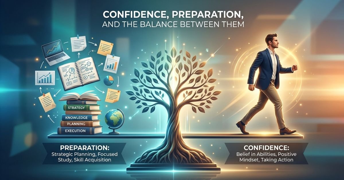 Confidence, Preparation, and the Balance Between Them