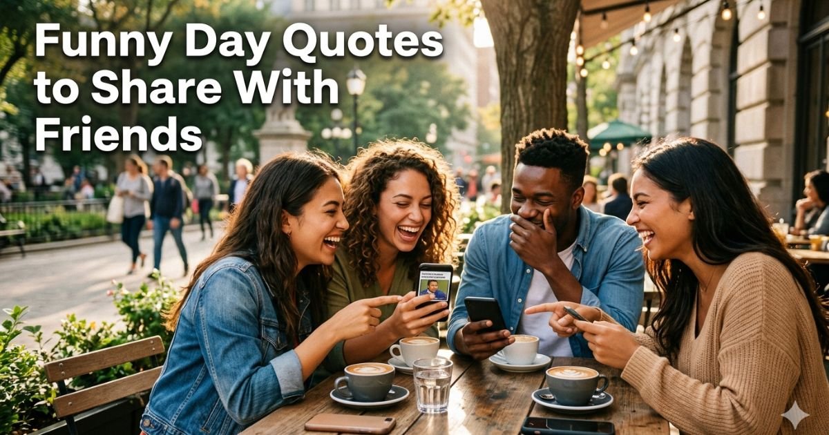 Funny Day Quotes to Share With Friends