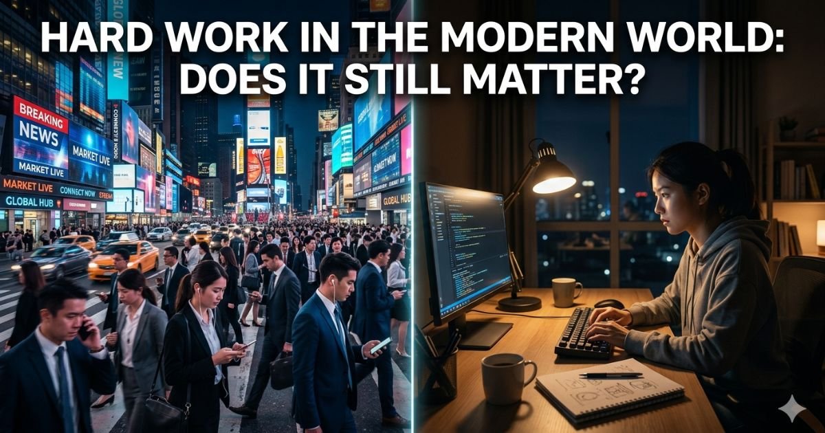 Hard Work in the Modern World: Does It Still Matter?