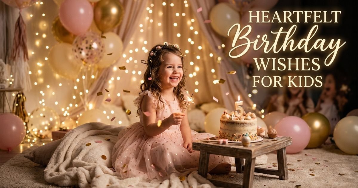 Heartfelt Birthday Wishes for Kids