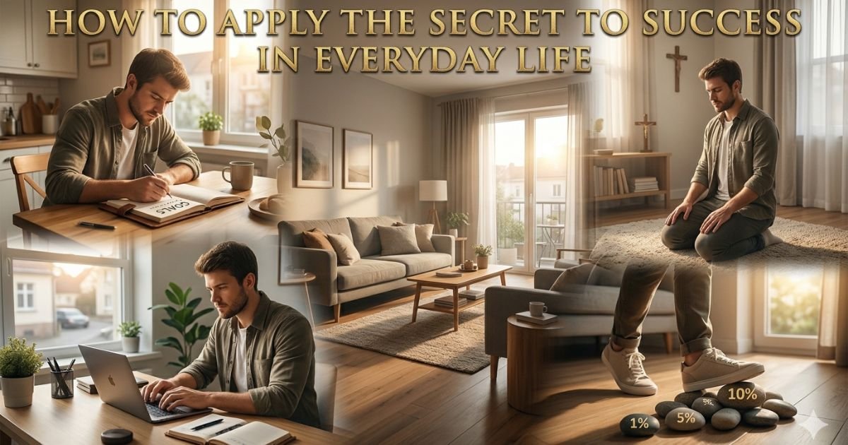 How to Apply The Secret to Success in Everyday Life