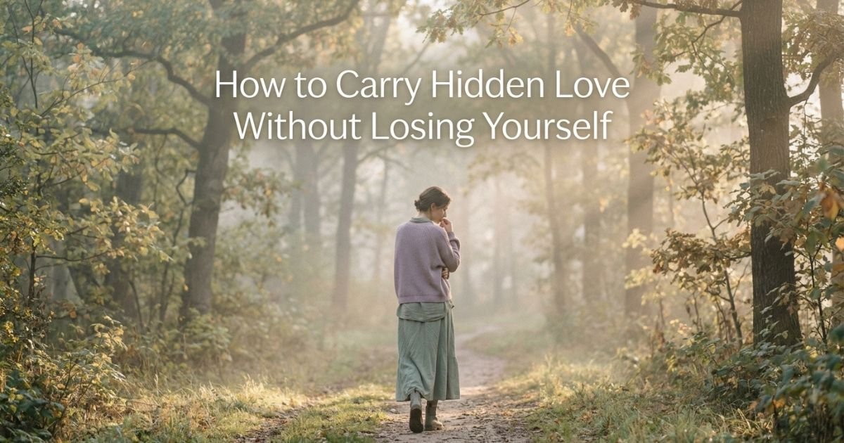 How to Carry Hidden Love Without Losing Yourself