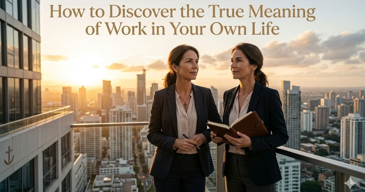 How to Discover the True Meaning of Work in Your Own Life