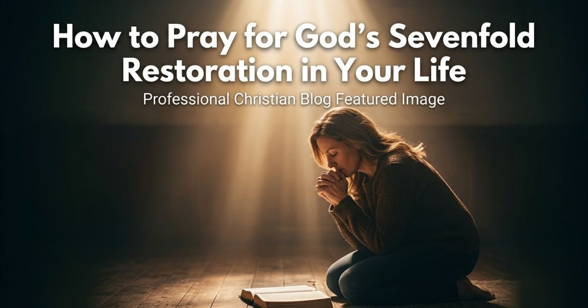 How to Pray for God's Sevenfold Restoration in Your Life