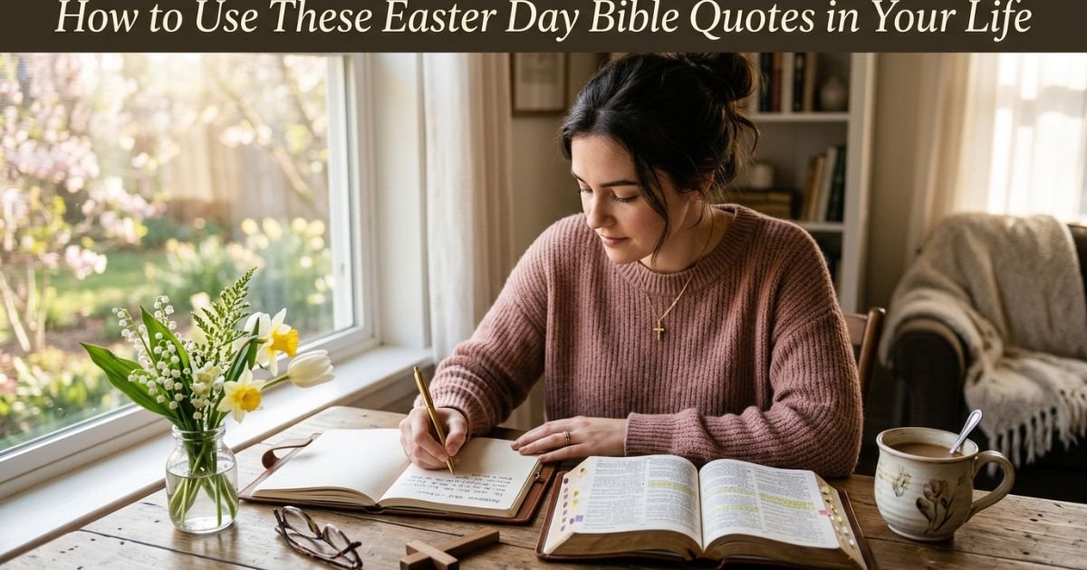 How to Use These Easter Day Bible Quotes in Your Life