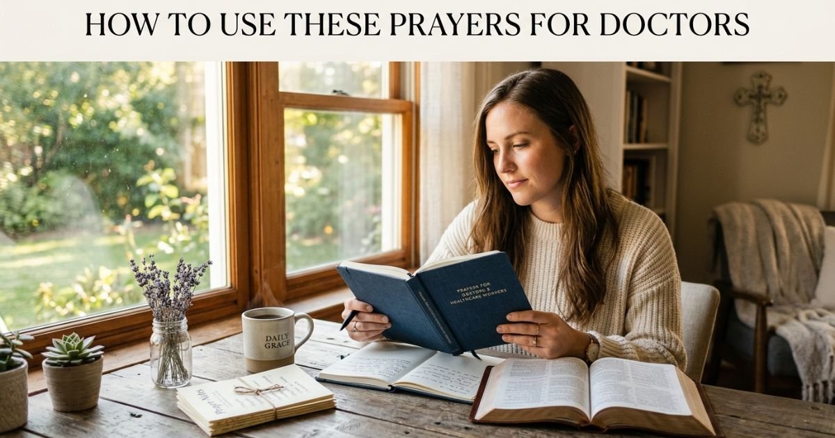 How to Use These Prayers for Doctors