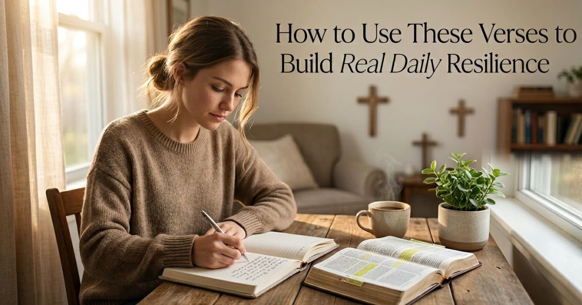How to Use These Verses to Build Real Daily Resilience
