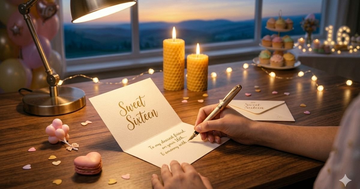 How to Write the Perfect Sweet Sixteen Message