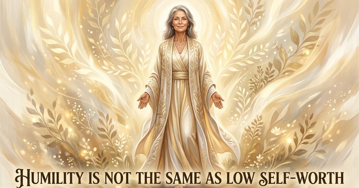 Humility Is Not the Same as Low Self-Worth