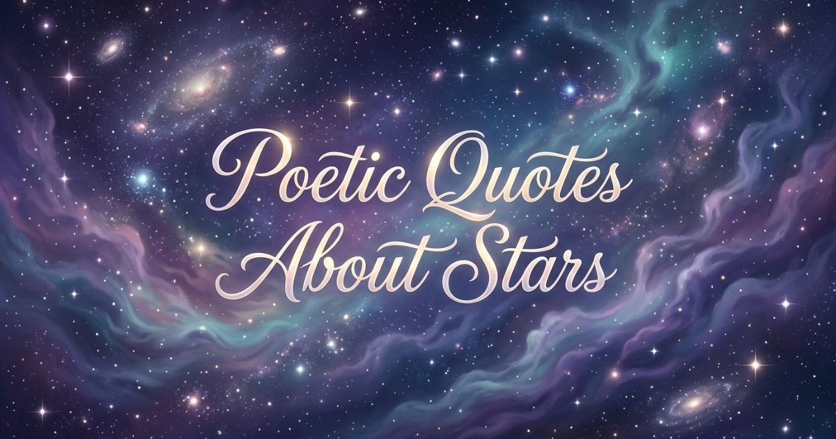 Poetic Quotes About Stars