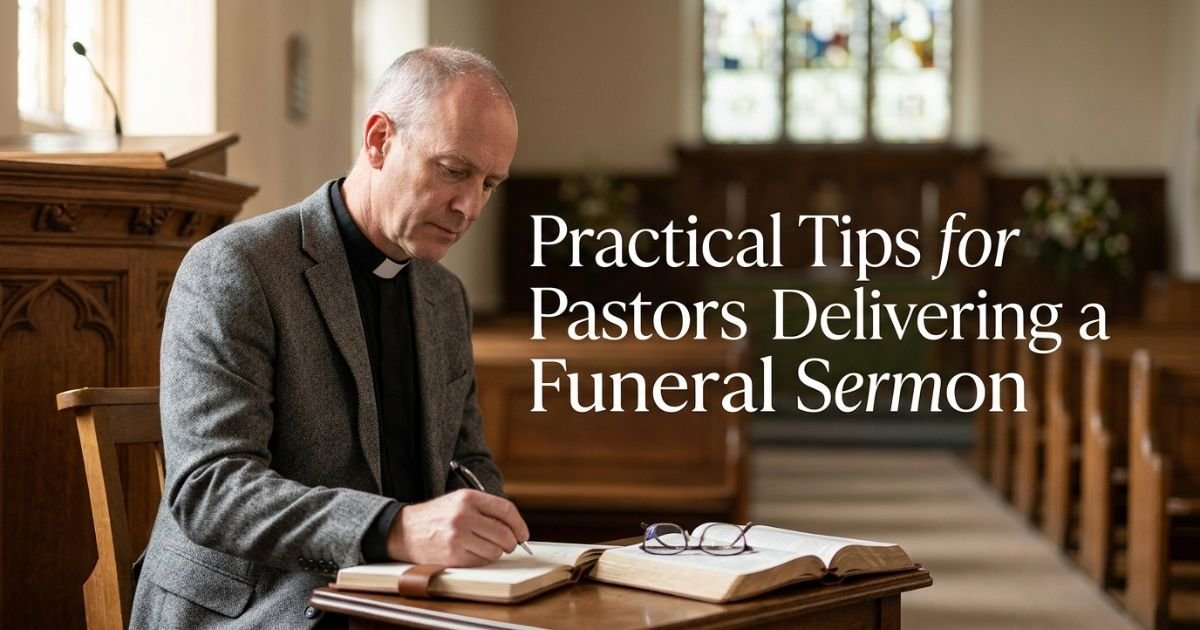 Practical Tips for Pastors Delivering a Funeral Sermon