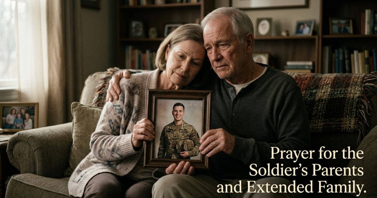Prayer for the Soldier's Parents and Extended Family