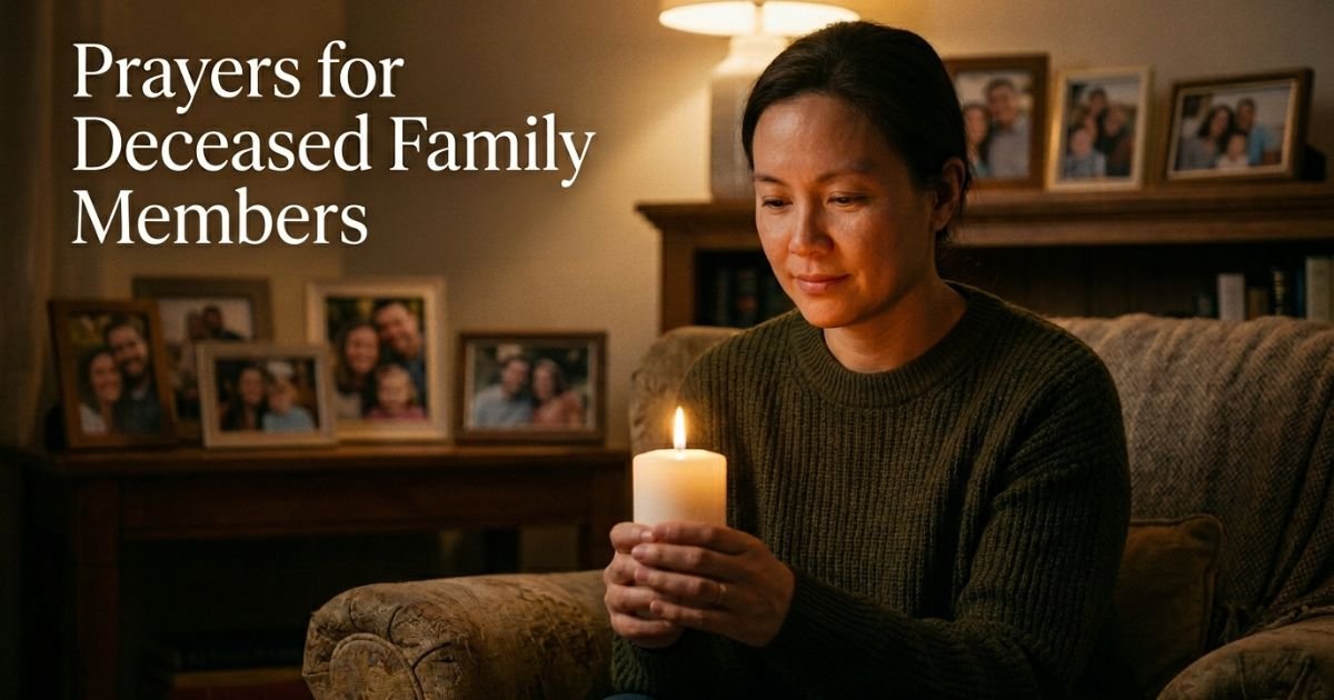 Prayers for Deceased Family Members
