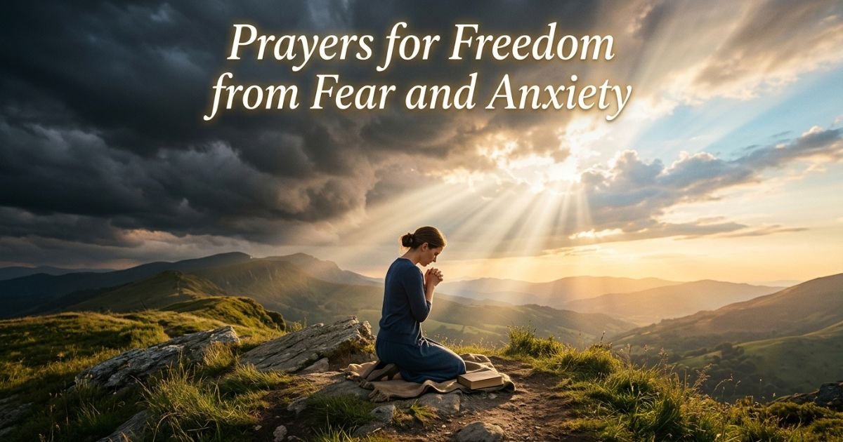 Prayers for Freedom from Fear and Anxiety