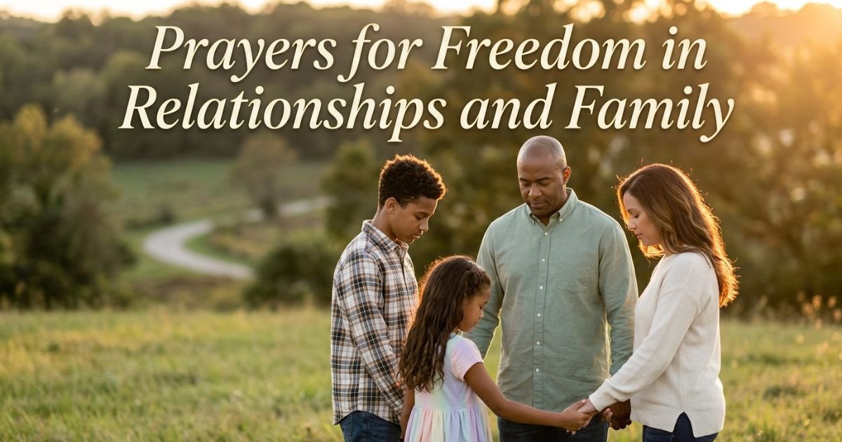 Prayers for Freedom in Relationships and Family
