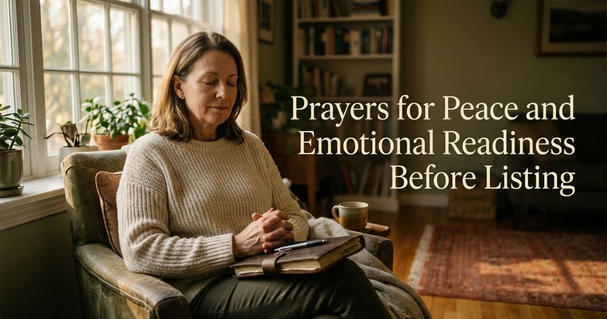 Prayers for Peace and Emotional Readiness Before Listing